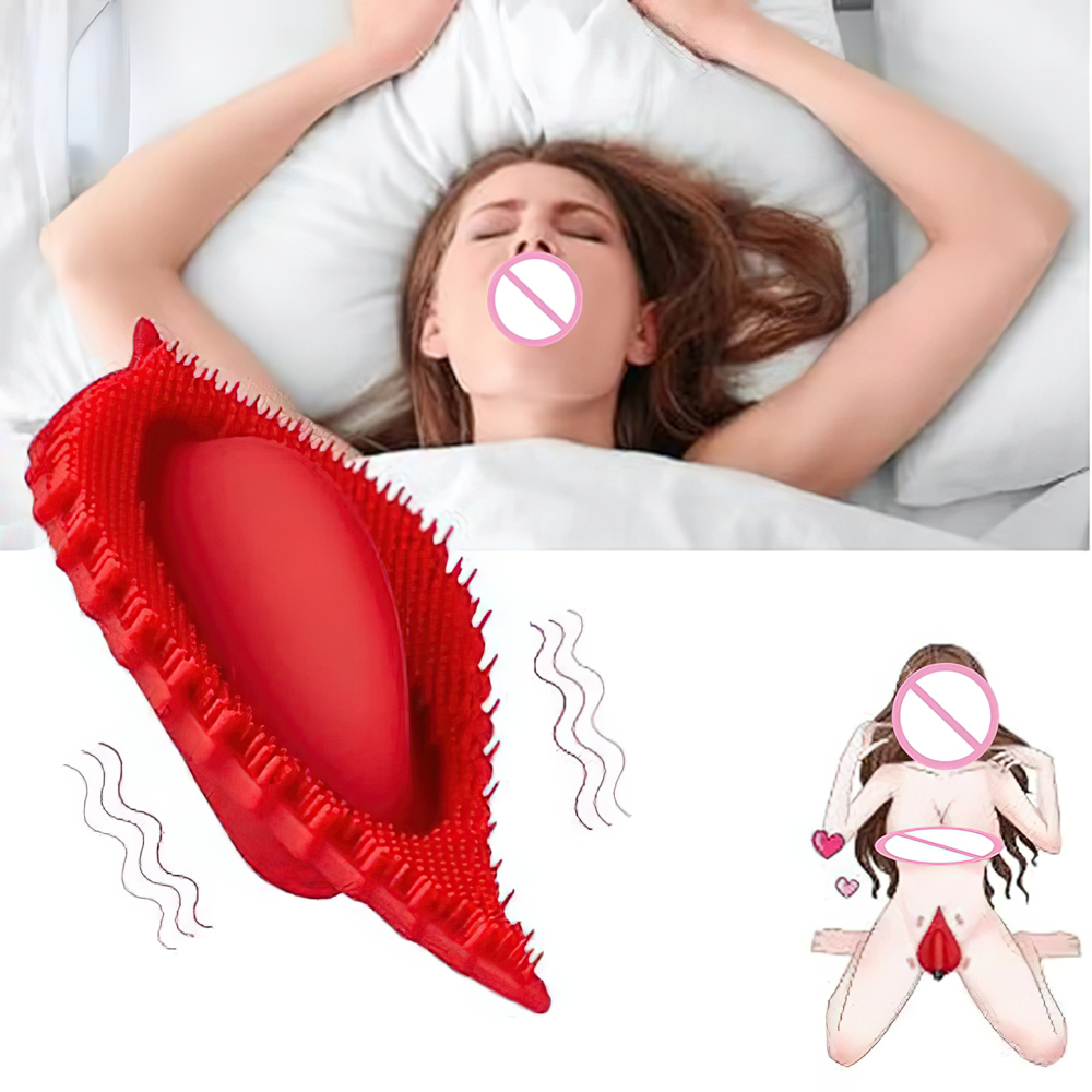 Red Clitoris Silicone Massager / Adult Female Sex Toys / Women's Vibrating Bullet - EVE's SECRETS
