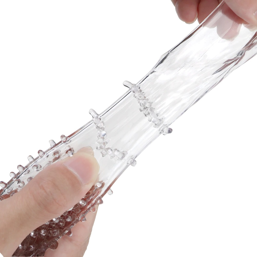 Relief Transparent Penis Sleeve / Penis Extender / Delayed Ejaculation Sex Toy for Men - EVE's SECRETS