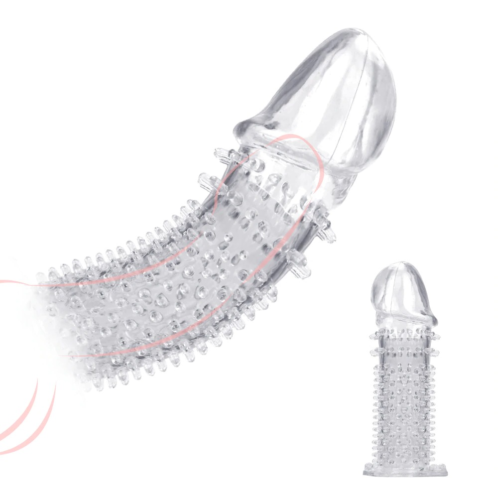 Relief Transparent Penis Sleeve / Penis Extender / Delayed Ejaculation Sex Toy for Men - EVE's SECRETS