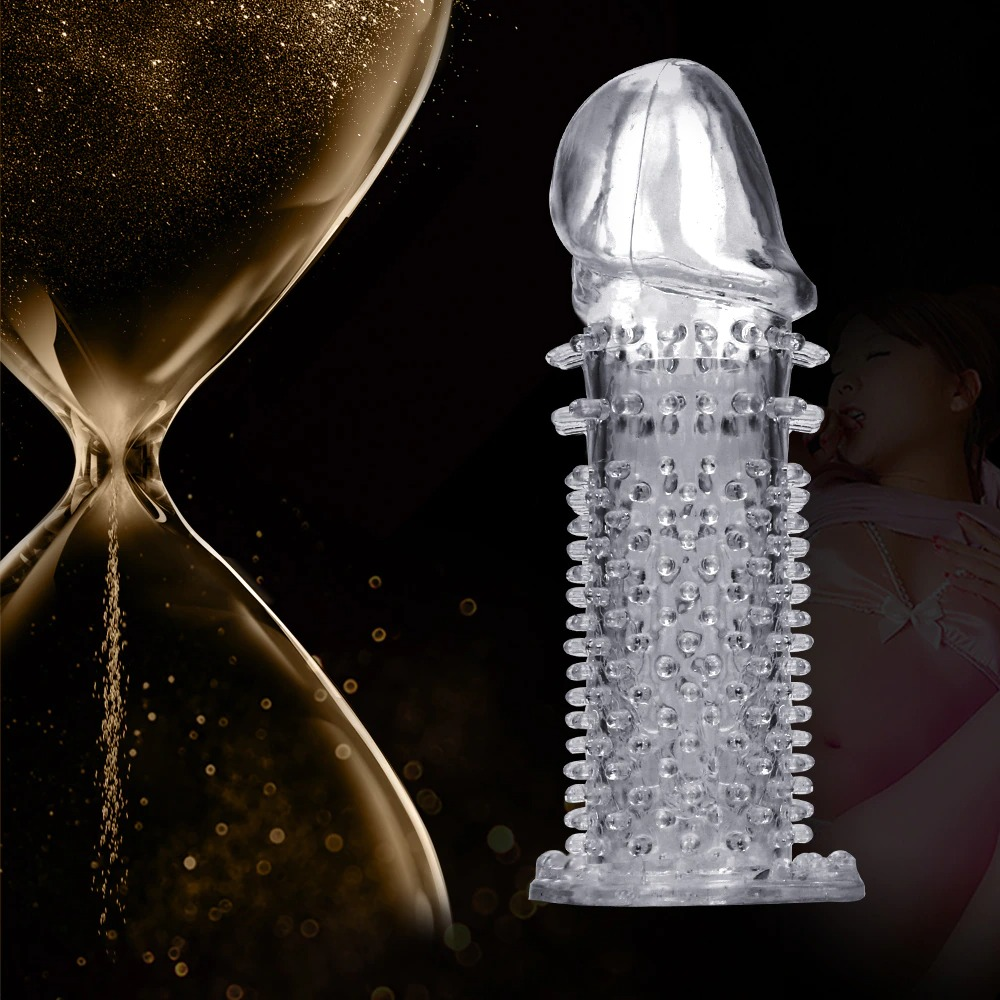 Relief Transparent Penis Sleeve / Penis Extender / Delayed Ejaculation Sex Toy for Men - EVE's SECRETS