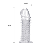 Relief Transparent Penis Sleeve / Penis Extender / Delayed Ejaculation Sex Toy for Men - EVE's SECRETS