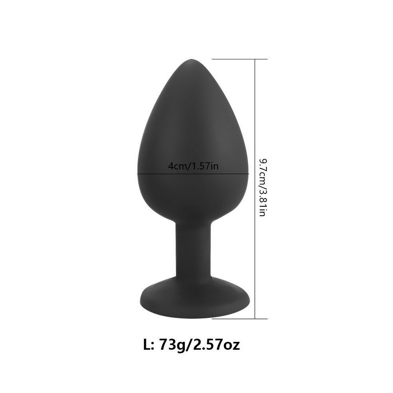 Remote Control Anal Plug Vibrator / Butt Plug For Men and Women / Big Anal Dildos - EVE's SECRETS