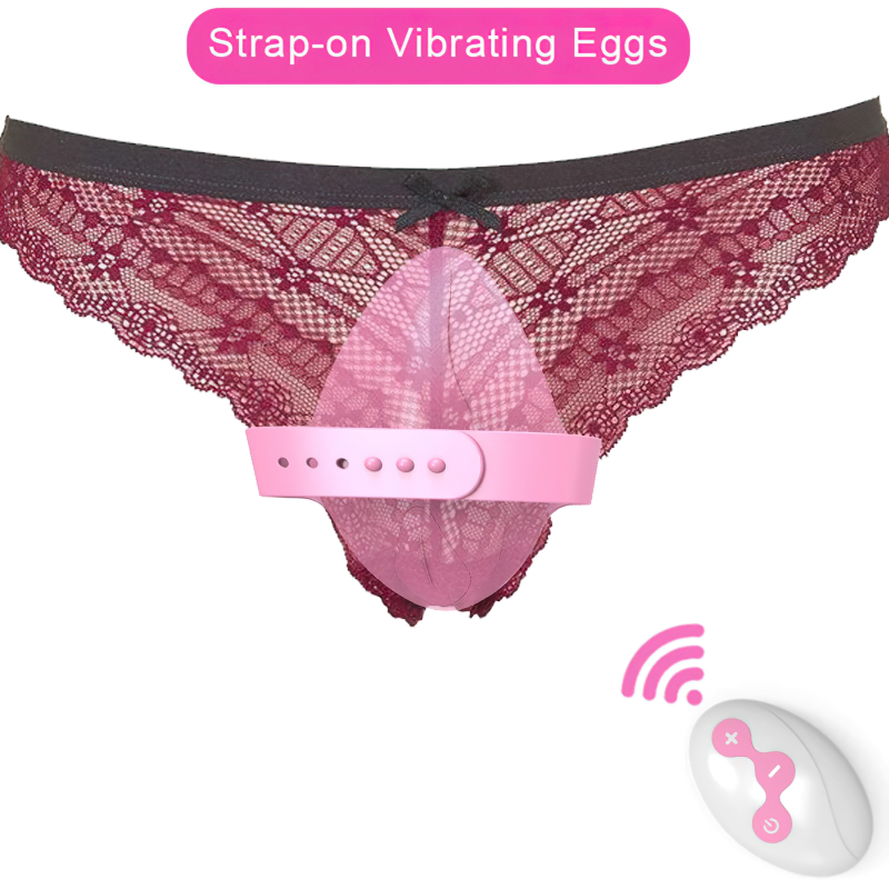 Remote Control Panty Strapon Vibrators / Wireless Erotic Clitoral Stimulator / Sex Toys for Women - EVE's SECRETS