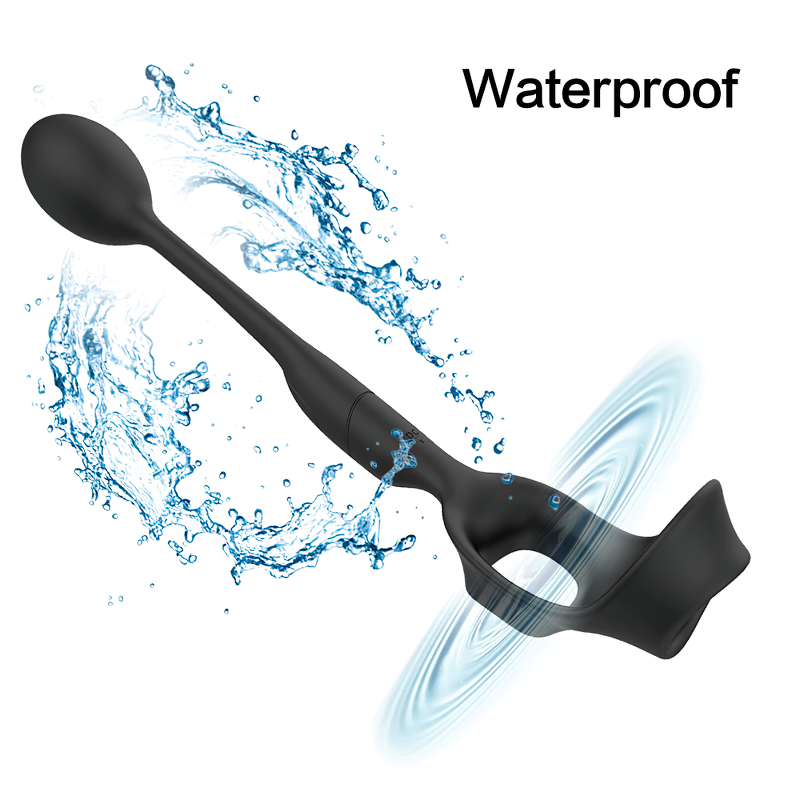 Remote Control Vibrating Penis Massager / Testicle Prostate Cock Ring / Sex Toys For Men - EVE's SECRETS