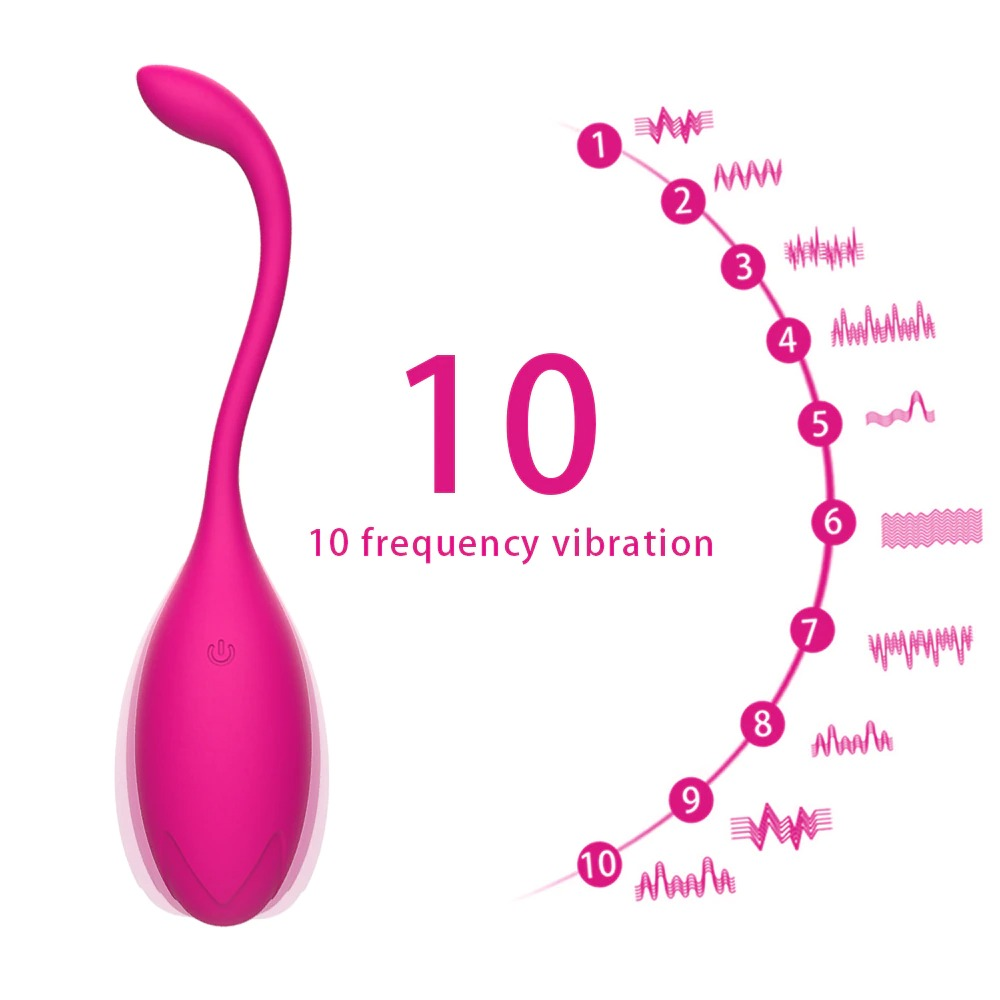 Remote Controlled Love Egg Vibrator / Clitoral Stimulator / Vaginal Muscle Exerciser - EVE's SECRETS