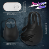 Remote Controlled Scrotum Massager / Vibrating Cock Rings / Penis Massager - EVE's SECRETS