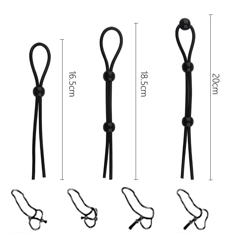 Reusable Cock Rings / Delay Ejaculation Penis Rings / Erotic Sex Toys for Men - EVE's SECRETS