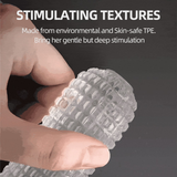 Reusable Condoms With Spikes / Extender Enlargement Sleeve For Penis - EVE's SECRETS