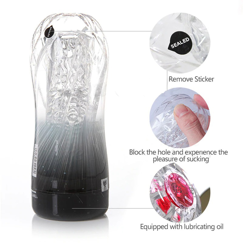 Reusable Vacuum Sex Vagina for Male Masturbation / Sexy Vagina Pocket for More Endurance - EVE's SECRETS