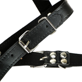 Role Play Mouth Gag Body Harness / PU Leather Breast Clips / Restraints Sex Toys For Women - EVE's SECRETS