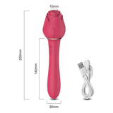 Rose Vibrators For Women / Vagina Sucking Clitoris Stimulator / G Spot Powerful Vibrating Dildo - EVE's SECRETS