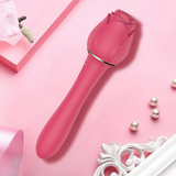Rose Vibrators For Women / Vagina Sucking Clitoris Stimulator / G Spot Powerful Vibrating Dildo - EVE's SECRETS
