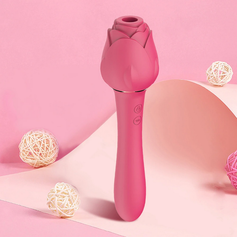 Rose Vibrators For Women / Vagina Sucking Clitoris Stimulator / G Spot Powerful Vibrating Dildo - EVE's SECRETS