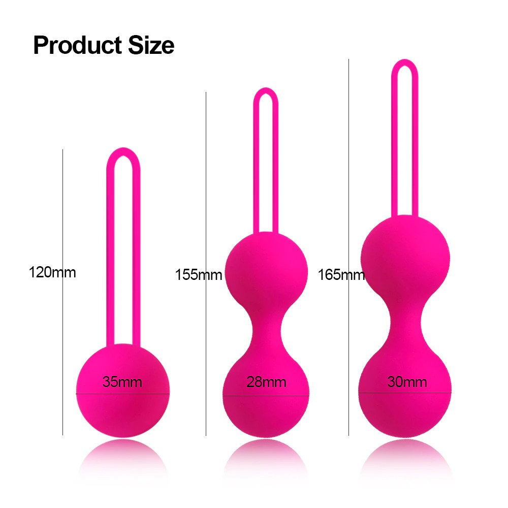 Safe Silicone Ben Wa Ball for Women / Adult Sex Toy Vaginal Ball - EVE's SECRETS