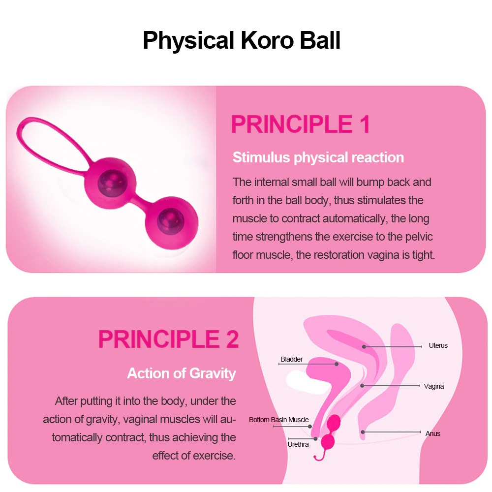 Safe Silicone Ben Wa Ball for Women / Adult Sex Toy Vaginal Ball - EVE's SECRETS