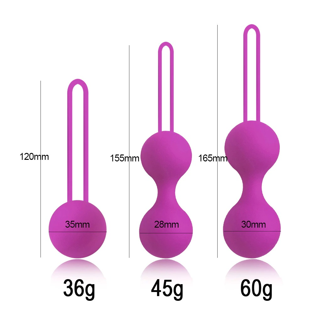 Safe Silicone Ben Wa Ball for Women / Adult Sex Toy Vaginal Ball - EVE's SECRETS