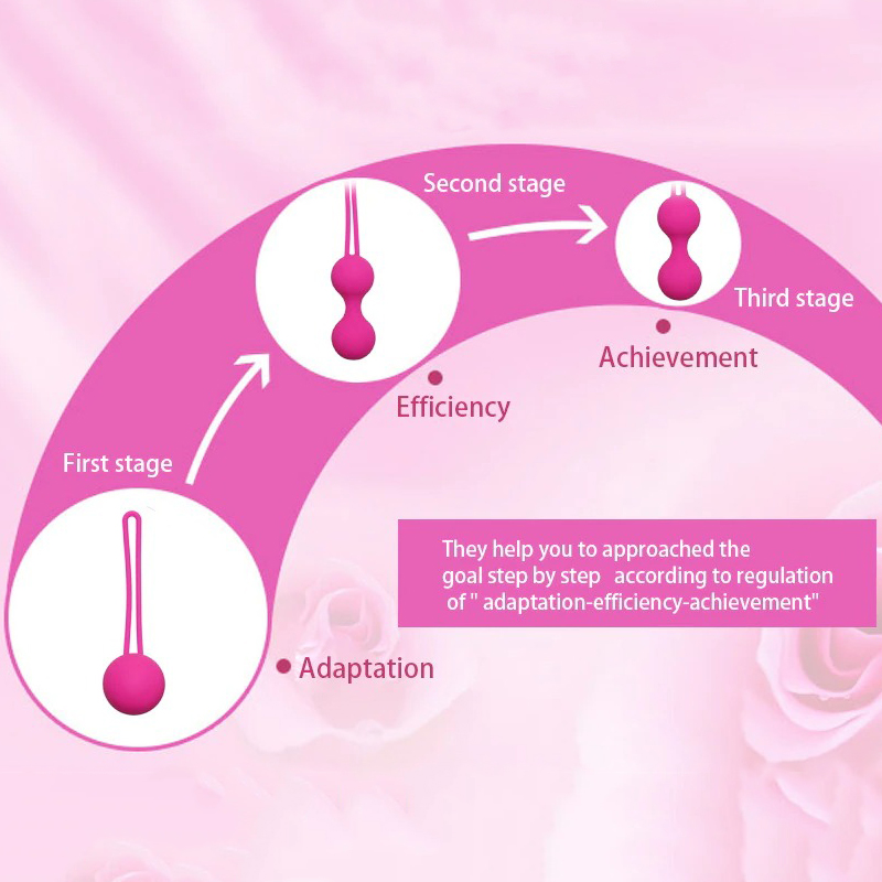 Safe Vaginal Balls Trainer / Silicone Smart Ben Wa Balls / Vagina Tighten Exercise Balls - EVE's SECRETS