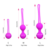 Safe Vaginal Balls Trainer / Silicone Smart Ben Wa Balls / Vagina Tighten Exercise Balls - EVE's SECRETS