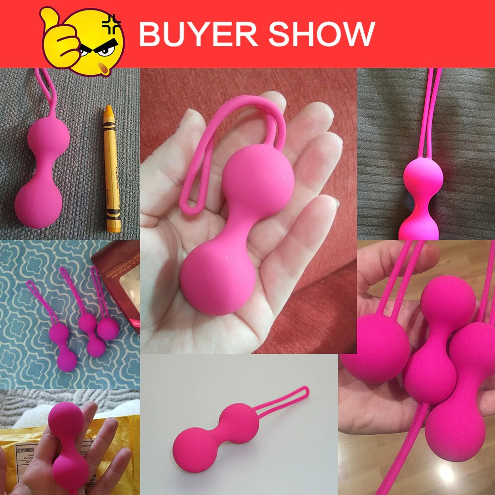 Safe Vaginal Balls Trainer / Silicone Smart Ben Wa Balls / Vagina Tighten Exercise Balls - EVE's SECRETS