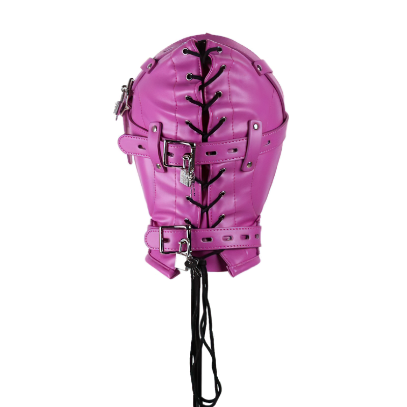 Sensory Deprivation Hood with Open Mouth / Bondage Sex Toys for Couples - EVE's SECRETS