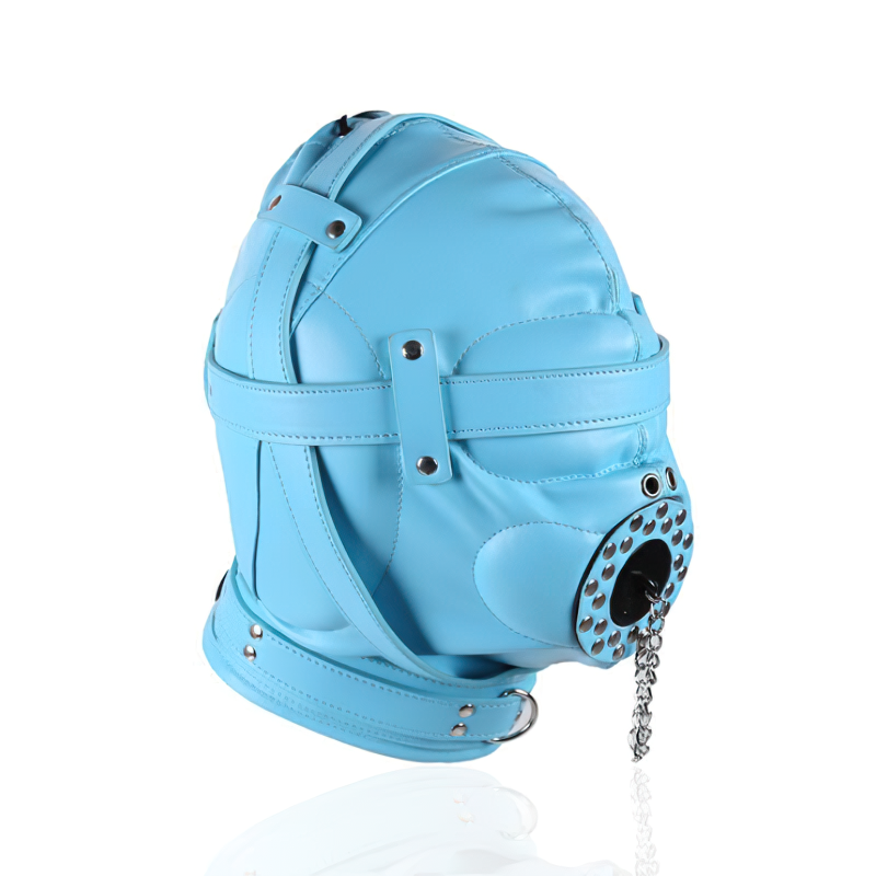 Sensory Deprivation Hood with Open Mouth / Bondage Sex Toys for Couples - EVE's SECRETS