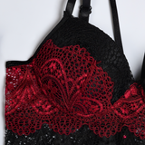 Sensual Erotic Female Lingerie Underwear / Sexy Women's Thongs Garters Lace Bra Lingerie - EVE's SECRETS