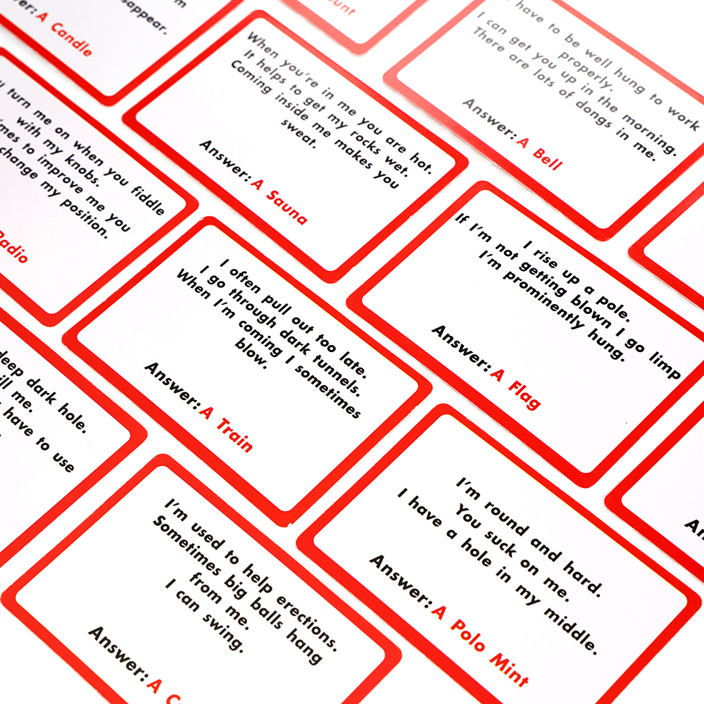"What Am I" Game with Ambiguity Erotic Questions / Board Sex Games for Adults - EVE's SECRETS