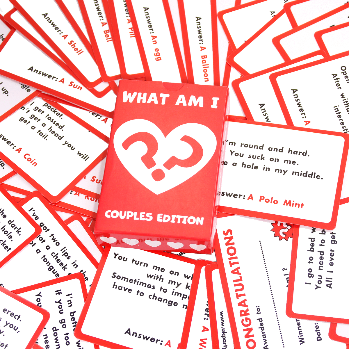 "What Am I" Game with Ambiguity Erotic Questions / Board Sex Games for Adults - EVE's SECRETS