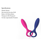 Sex Toy Vibrator for Couples / Cock Ring for Men Stimulating / Women Vaginal Masturbator - EVE's SECRETS