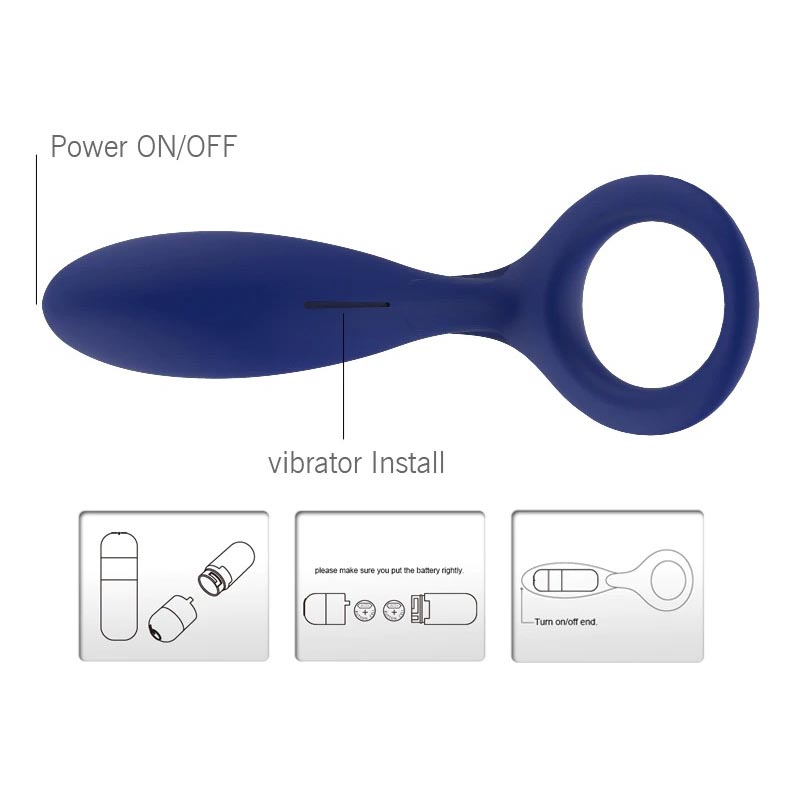 Sex Toy Vibrator for Couples / Cock Ring for Men Stimulating / Women Vaginal Masturbator - EVE's SECRETS