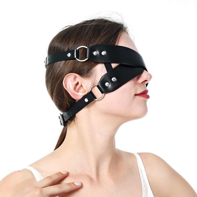 Sexy Body Bondage Blindfolds for Men and Women / Erotic Goth Fetish Accessory - EVE's SECRETS
