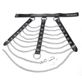 Sexy Body Chest Harness for Women with Many Chains / Body Harness Accessory in Fetish Fashion - EVE's SECRETS