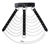Sexy Body Chest Harness for Women with Many Chains / Body Harness Accessory in Fetish Fashion - EVE's SECRETS