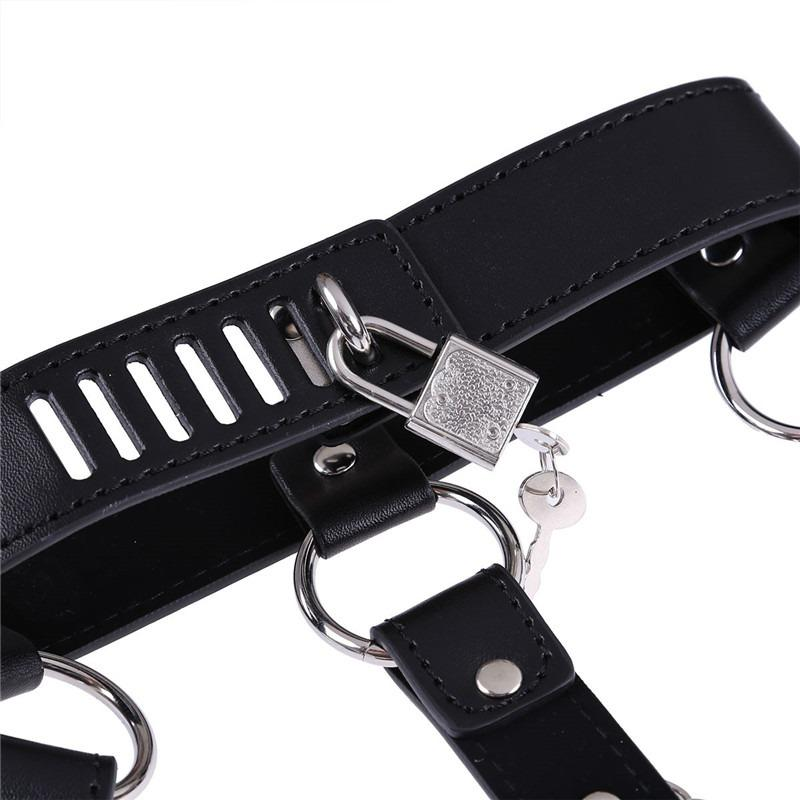 Sexy Body Chest Harness for Women with Many Chains / Body Harness Accessory in Fetish Fashion - EVE's SECRETS
