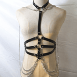 Sexy Body Harness for Women / Fashion Pu Leather Harness in Fetish Style - EVE's SECRETS