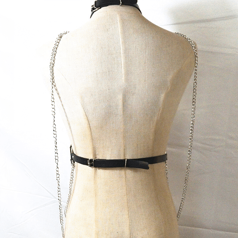 Sexy Body Harness for Women / Fashion Pu Leather Harness in Fetish Style - EVE's SECRETS