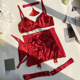 Sexy Bras for Women / Lingerie Sets with Collar / Female Erotic Underwear - EVE's SECRETS
