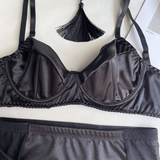 Sexy Bras for Women / Lingerie Sets with Collar / Female Erotic Underwear - EVE's SECRETS