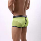 Sexy Breathable Men's Boxers / Mesh See-Through Underwear / Separatable Front Panties - EVE's SECRETS