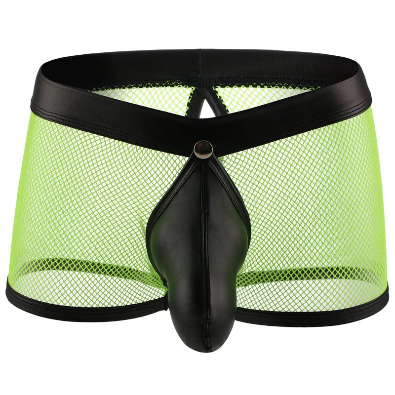 Sexy Breathable Men's Boxers / Mesh See-Through Underwear / Separatable Front Panties - EVE's SECRETS