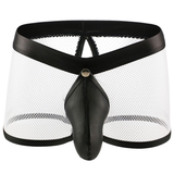 Sexy Breathable Men's Boxers / Mesh See-Through Underwear / Separatable Front Panties - EVE's SECRETS