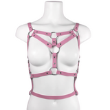 Sexy Chest Harness Bondage For Women / Gothic Female PU Leather Garters Belt - EVE's SECRETS