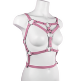 Sexy Chest Harness Bondage For Women / Gothic Female PU Leather Garters Belt - EVE's SECRETS