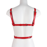 Sexy Chest Harness Bondage For Women / Gothic Female PU Leather Garters Belt - EVE's SECRETS