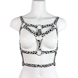 Sexy Chest Harness Bondage For Women / Gothic Female PU Leather Garters Belt - EVE's SECRETS