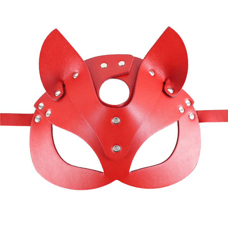 Sexy Fox Mask / Faux Leather Mask for Role-Play / BDSM Accessories - EVE's SECRETS