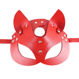 Sexy Fox Mask / Faux Leather Mask for Role-Play / BDSM Accessories - EVE's SECRETS