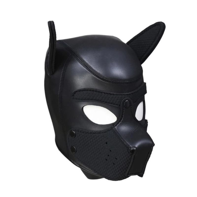 Sexy Headgear BDSM Bondage for Role Games / Adult Rubber Mask in Puppy Form / Sex Toy for Couples - EVE's SECRETS