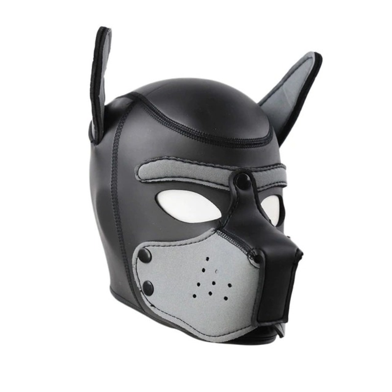 Sexy Headgear BDSM Bondage for Role Games / Adult Rubber Mask in Puppy Form / Sex Toy for Couples - EVE's SECRETS