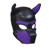 Sexy Headgear BDSM Bondage for Role Games / Adult Rubber Mask in Puppy Form / Sex Toy for Couples - EVE's SECRETS